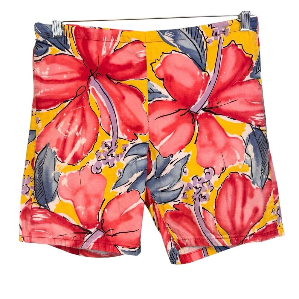 Vintage Original Jams Board Shorts Mens Small Floral Surf Hawaiian Vacation USA